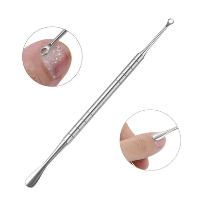 Cuticle Scissors Stainless Steel Curved Blade Scissors Trimming the Fingernails Eyelash Eyebrow Dead Skin Small Nail Scissors