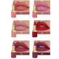 6-Color Matte Lipstick Set, Non-Fading, Non-Stick Cup Long-Lasting Velvet Finish, Smooth Matte Lip Color Waterproof Smudge-proof