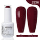 Arte Clavo 15ml Rose Red Pink Color Gel Nail Polish Autumn Winter Hot Sale Long Lasting Soak Off For Manicure Nail Art Gel