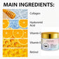 Collagen & Vitamin C Eye Cream 40g, Anti-Aging Firming Eye Treatment with Honey & Hyaluronic Acid, Fast Delivery