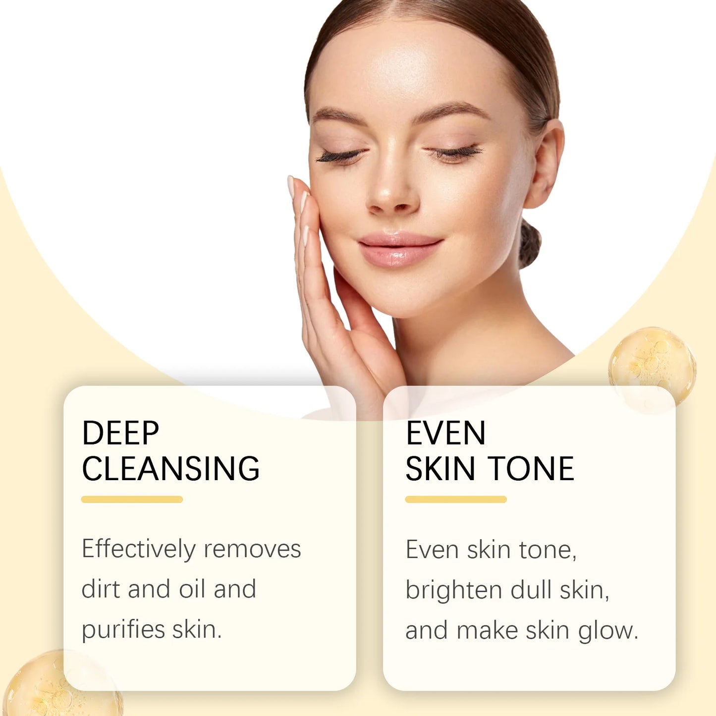 Vitamin C Turmeric Clay Mask, Brightening & Nourishing Facial Treatment, Hydrating Turmeric Face Mask