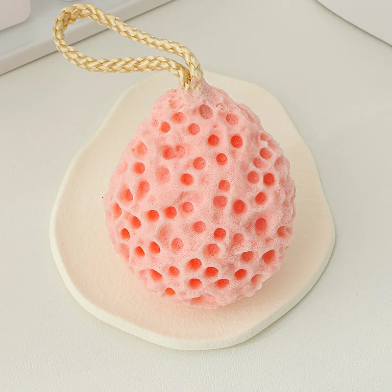 Honeycomb Bath Ball Bathroom Cotton Household Soft Cheese Cute Children's Body Scrubbing Bath Balls Foaming Bath Sponges