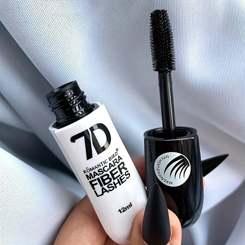 9D Fiber Lash Set Long-Lasting Waterproof Sweatproof Stainproof Slimming Base Mascara for All Skin Types