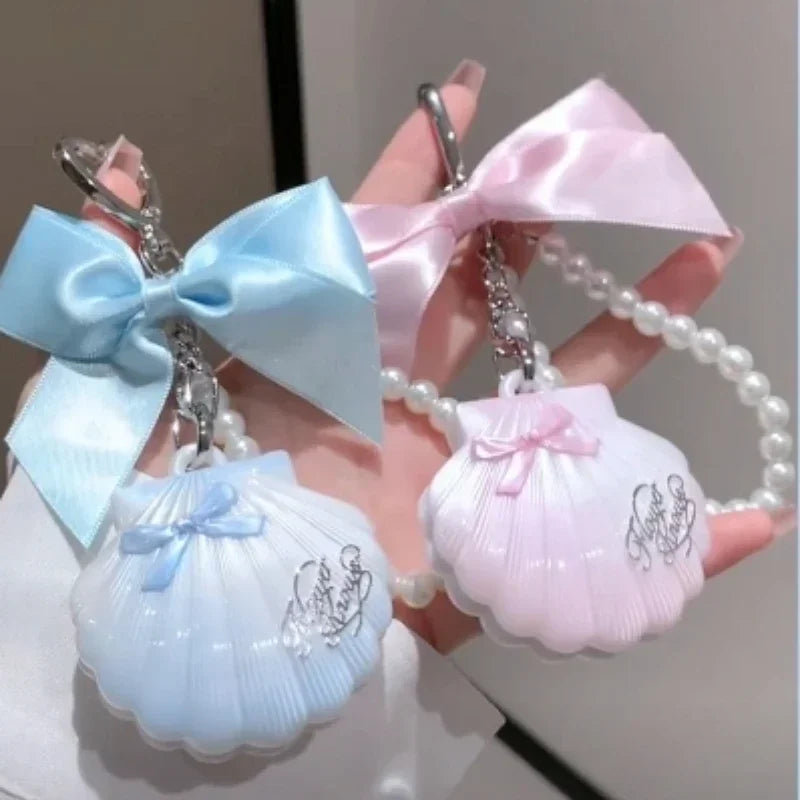 Flower Knows Shell Pearl Series Highlight Cream Moonstone Blue Tears Three-dimensional Light Sense A touch of color powder