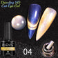 PUENTE 7.5ML Golden Gems Cat Magnetic Gel Nail Polish Pink Brown Blue Colors Golden Glitter Cat Eye Soak Off UV Nail Art Varnish