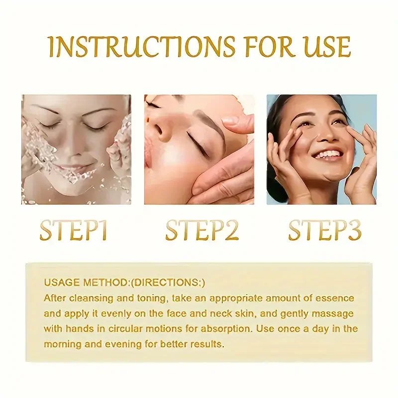 1/2/3pcs Advanced Bee Venom Serum Moisturizing Anti Aging Reduce Fine Line Damaged Skin Repair Facial Cream Nourishing Skin Care