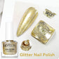 LILYCUTE 7ml Dark Red Nail Polish Water-based Colorful Glitter Sequins Air Dry No Need Cure Nail Art Supplies Gorgeous Color