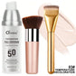 Color Changing Liquid Foundation,Waterproof Concealer,Full Coverage Moisturizing Oil-Control Whitening Cosmetics Lasting Makeup