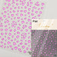 Cat's Eye 5D Gradient European Love Heart Gem Wing Crystal Geometric Colorful Self Adhesive Nail Art Stickers Manicure Decals