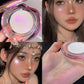 RMT High Gloss Chameleon Highlight Matte Purple Fine Powder Cream Blusher Shiny Face Brightening Integrated Plate ROMATIC Makeup
