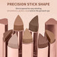 3D Bronzer Contour Stick Face Makeup Lasting Smooth Contour Bronzing & Contouring 2 IN 1 Creamy Bronze Stick Cosmetics 5 Colors