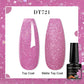 MEET ACROSS 160 Colors 7.3ml Gel Nail Polish Vernis Glitter Sparkly Semi Permanent Soak Off LED UV Gel Varnish Nail Art Manicure
