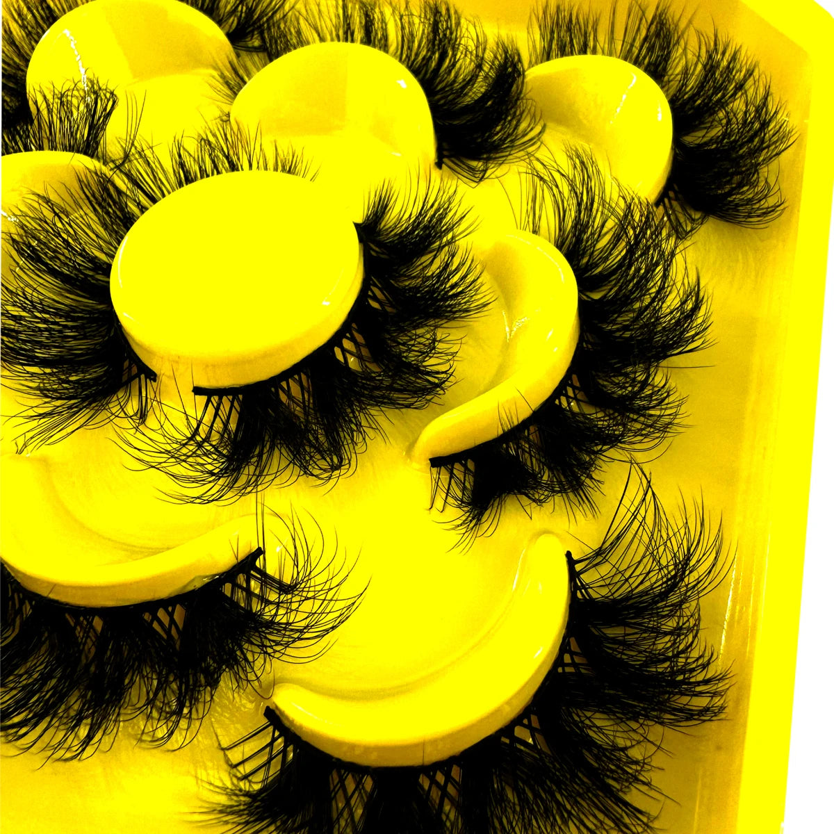 MKYDCG New Fluffy Long Lashes 3D Faux Mink Lashes Natural False Eyelashes Dramatic Soft Volume Lashes Eyelash Extension Makeup