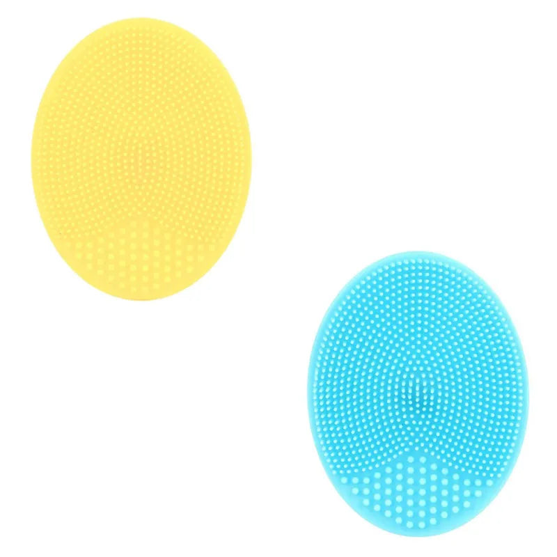 1/2pcs, Scalp Massaging Shampoo Brushes, Handheld Hair Scalp Massagers, Shower Scalp Scrubber With Soft Silicone Bristles For Da