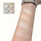 Kakashow Highlighting Cream with Pearl Shine, Fine Glitter, Long-Lasting, Non-Smudging, Eye and Face Brightening, Single Color Highlighting Cream Cosmetics, Valentine's Day Gift